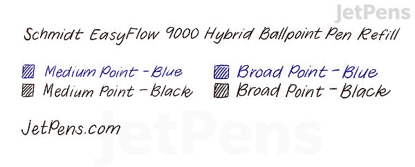 Schmidt EasyFLOW 9000 M Black Ink refill – Dapper Design