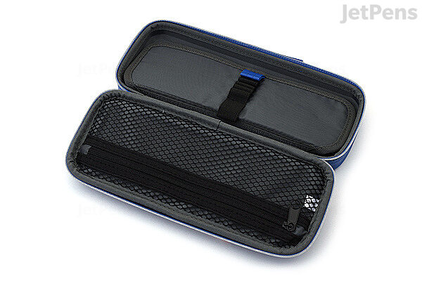 Raymay Topliner Pen Case - Synthetic Leather - Blue | JetPens