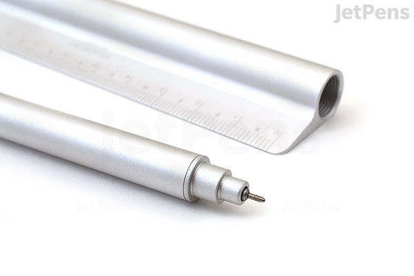 Meister by Point Pen in Ruler - Silver | JetPens