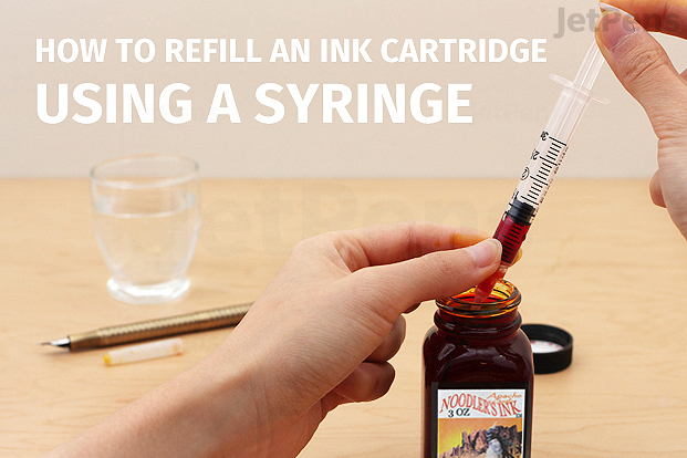 Twisted Kruipen Mooi How to Refill an Ink Cartridge Using a Syringe | JetPens