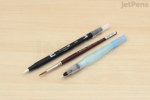 Brush Review: Tombow Water Brush Pens - The Well-Appointed Desk