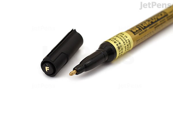 Sakura Pen-Touch Paint Marker Fine Point mm Gold JetPens