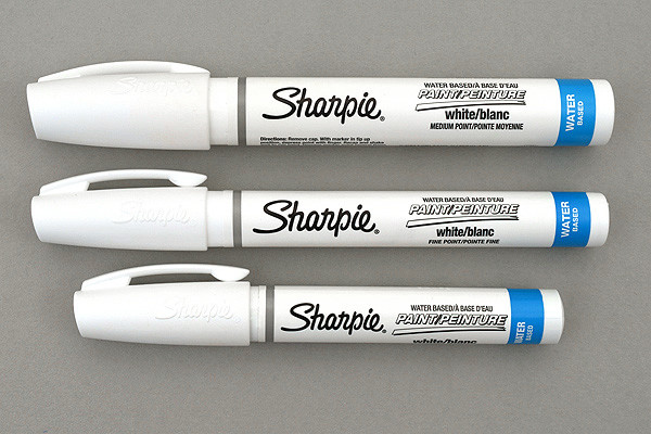 Sharpie Water-Based Paint Marker - Fine Point - White - JetPens.com
