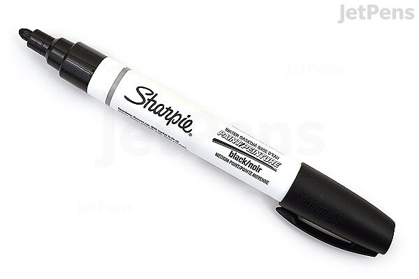  SHARPIE Pens, Medium Point, Black, Box of 12 : Everything Else