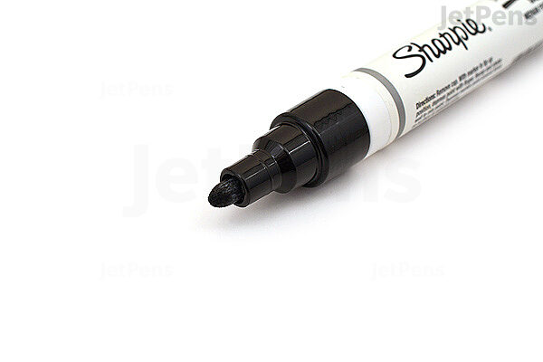 Sharpie Calligraphic Metallic Marker Pen, Gold Barrel/Ink, Medium