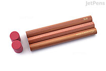 TRAVELER'S COMPANY BRASS PENCIL Refill Set - 3 Pencils + 2 Erasers - TRAVELER'S 38070006
