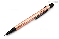 Uni Jetstream Stylus Ballpoint Pen - 0.7 mm - Pink Gold - UNI SXNT823507P74