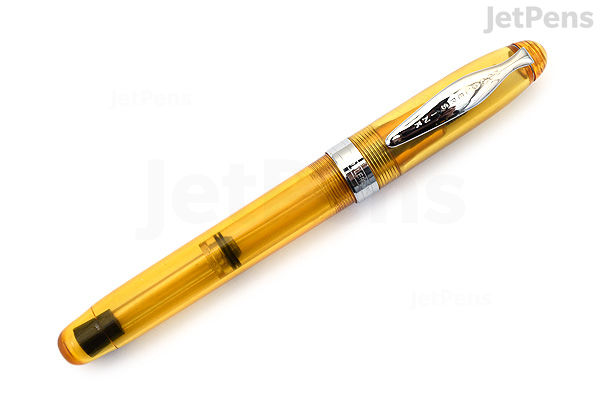 Noodler's Ahab Flex Fountain Pen Carniolan Honey Demonstrator