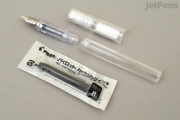 Pilot Kakuno Fountain Pen Clear Extra Fine JetPens