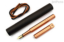 YSTUDIO Classic Copper Fountain Pen - Portable - Fine Nib - YSTUDIO STAT-16