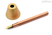 YSTUDIO Classic Copper Fountain Pen - Desk - Fine Nib - YSTUDIO STAT-18