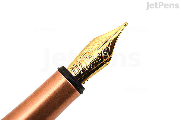 Ystudio Classic Revolve Portable Brass Fountain Pen