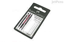 Faber-Castell Mechanical Pencil Eraser Refill 131596 - Pack of 3 - FABER-CASTELL 131596