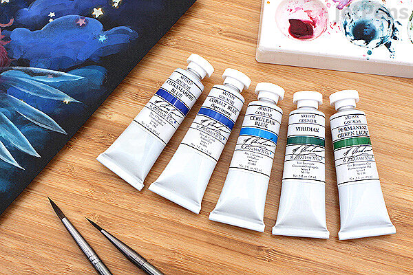  M. Graham 1/2-Ounce Tube Watercolor Paint Set