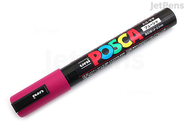 8 Posca Paint Markers, 5M Medium Posca Markers with Reversible Tips, P —  CHIMIYA
