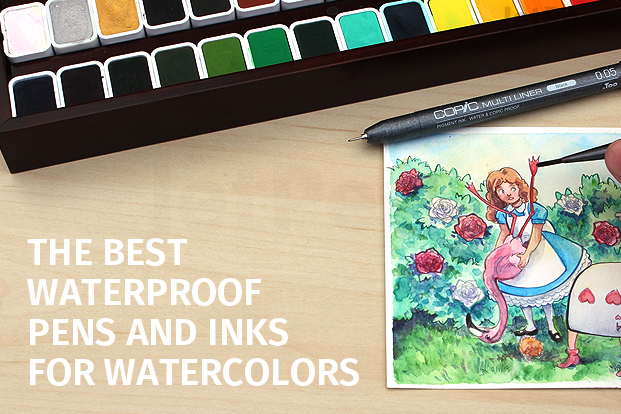 The Best Waterproof Pens And Inks For Watercolors | Jetpens