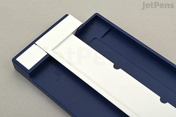 Open Kogyo two-hole punch blue PU-20N-BU Metal Max 34 PPC Paper Made in  Japan