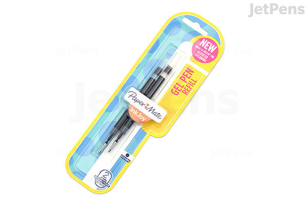Paper Mate InkJoy Gel Pen Refill mm Black Pack of