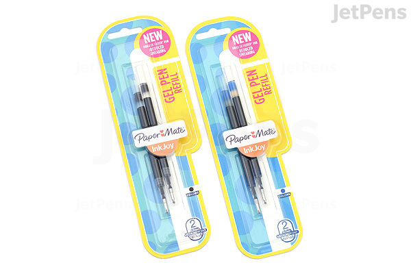Paper Mate InkJoy Gel Pen Refill mm Blue Pack of JetPens