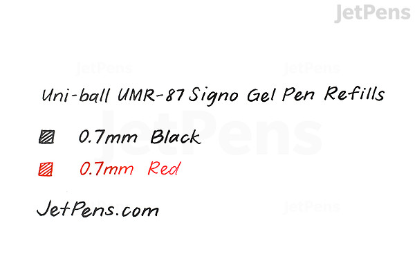 Uni-ball 147451 - Cartucce di ricambio per mine in gel Signo UMR87, colore: Blu Uni-ball 147451 - Cartucce di ricambio per mine in gel Signo UMR87, colore: Blu