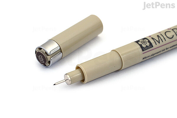 SAKURA Pigma Micron Pen 005 .20mm Bulk Sepia