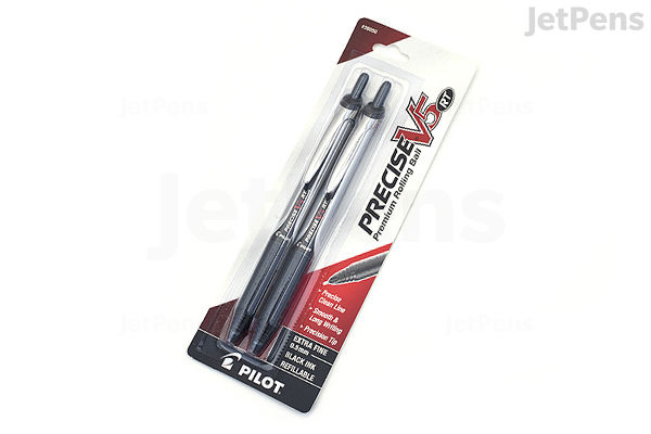 Pilot Precise V5 RT Retractable Rollerball Pen mm Black