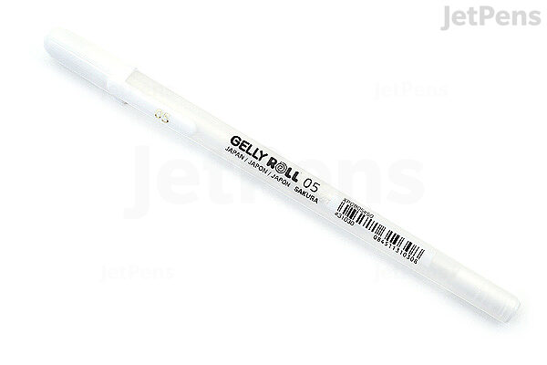Sakura Gelly Roll Medium Point White Pen 3-pack 