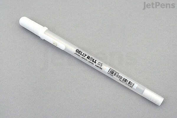 Sakura Gelly Roll Gel Pens 05/08/10 Bright White Ink Blister Pack of 3 