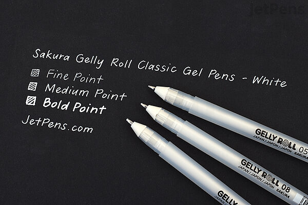 9 Best White Gel Pens and How to Use Them — Joyful Journaler