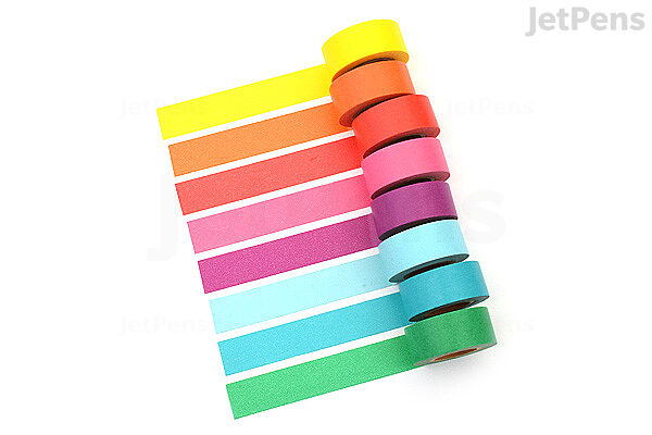 Mark's Masté Washi Tape - Basic Colorfully Colorful - Color Mix