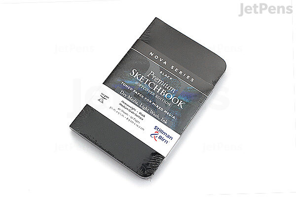 Stillman & Birn Nova Softcover Sketchbook, Black, 3.5X5.5 Inches