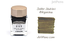 Sailor Shikiori Rikyucha Ink (Tea Green Brown) - Izayoi-no-Yume - 20 ml Bottle - SAILOR 13-1008-214