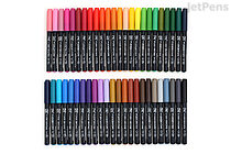 Kuretake ZIG Fudebiyori Brush Pen - 48 Color Bundle - JETPENS KURETAKE CBK-55N BUNDLE