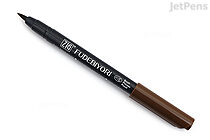 Kuretake ZIG Fudebiyori Brush Pen - Mid Brown - KURETAKE CBK-55N-065