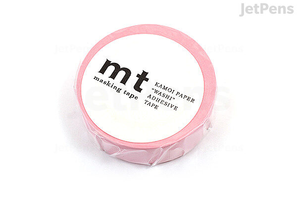 MT Solids Washi Tape - Matte Black (15 mm)