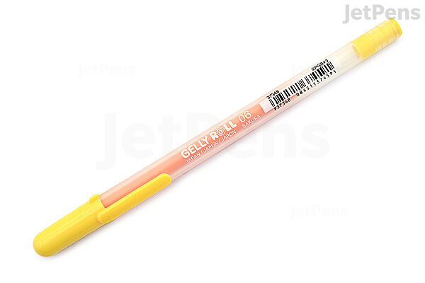 Sparkle Pop Metallic Gel Pens orange yellow, 0.8 mm