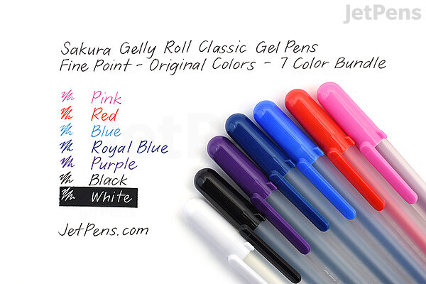 Gelly Roll Pen Fine Blue