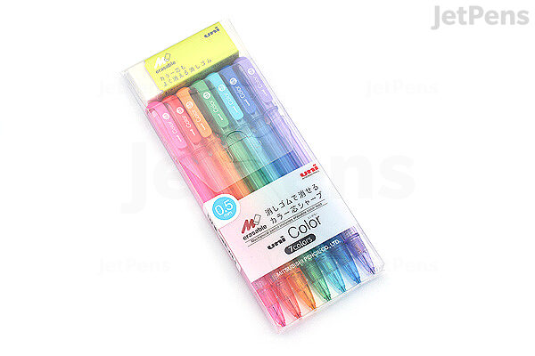 Pencil Review: Uni 3-Color Erasable Mechanical Pencil - The Well-Appointed  Desk