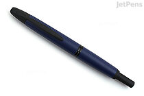 Pilot Vanishing Point Fountain Pen - Blue Matte - 18k Broad Nib - PILOT VPJFPBLUBBLMT