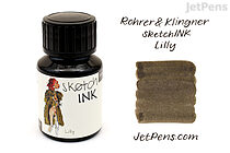 Rohrer & Klingner sketchINK Lilly Fountain Pen Ink - 50 ml Bottle - ROHRER-KLINGNER 42 600 050