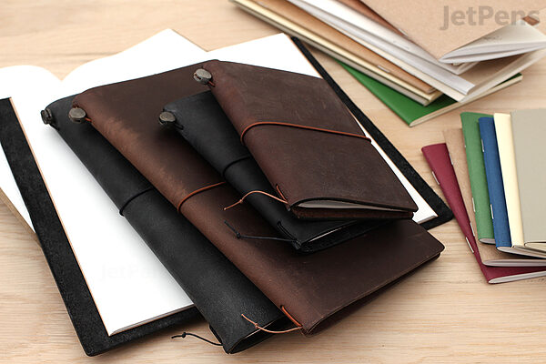Evergreen Refillable Notebook in Ludlow in black