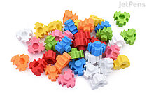 Iwako Hexagon Puzzle Novelty Eraser - 36 Piece Set - IWAKO ER-BRI042