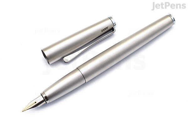 Grillig Lucht bellen LAMY Studio Fountain Pen - Palladium - 14k Fine Nib | JetPens