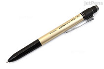 Tombow Mono Graph Multi 2 Color 0.5 mm Ballpoint Pen + 0.5 mm Pencil - Gold - TOMBOW SB-TMGE06