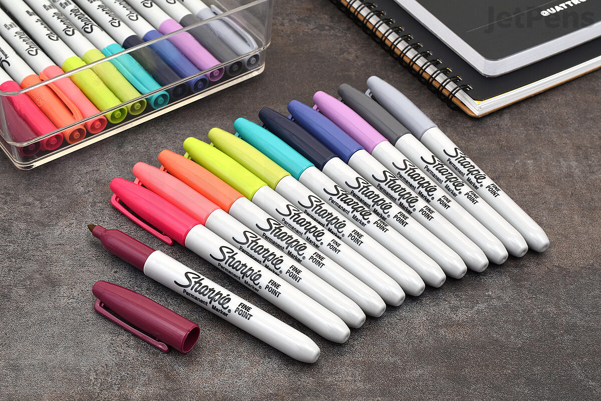 Sharpie Permanent Ink Marker Pen - Fine Point - Choose Color / K3