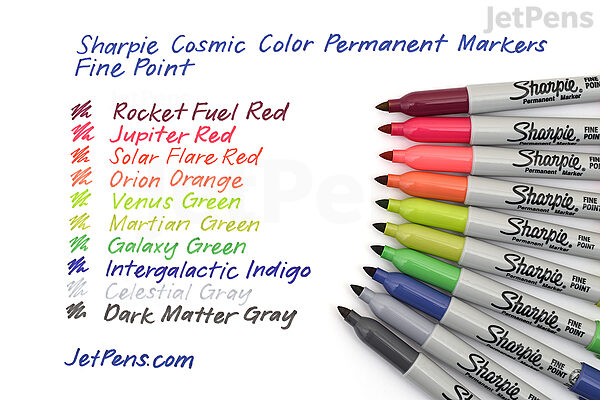 Sharpie Permanent Marker - Cosmic Color - Fine Point - Jupiter Red