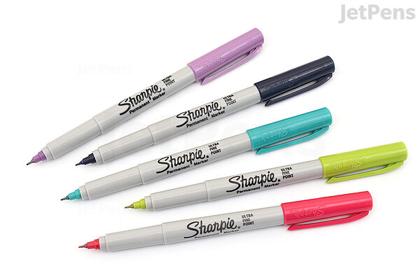 Sharpie 5pk Permanent Markers Fine Tip Cosmic Colors