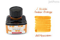Herbin Amber Orange Ink - Scented - 30 ml Bottle - HERBIN H137/56