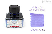 Herbin Lavender Blue Ink - Scented - 30 ml Bottle - HERBIN H137/10