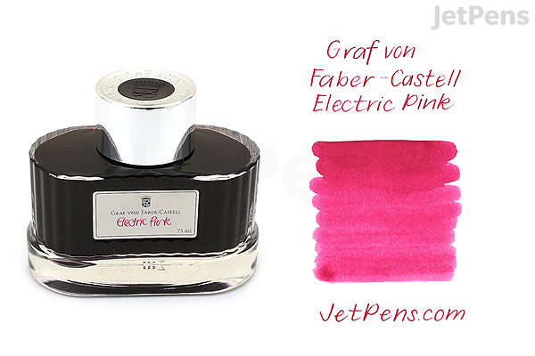 Graf Von Faber-Castell Electric Pink Ink - 6 Cartridges